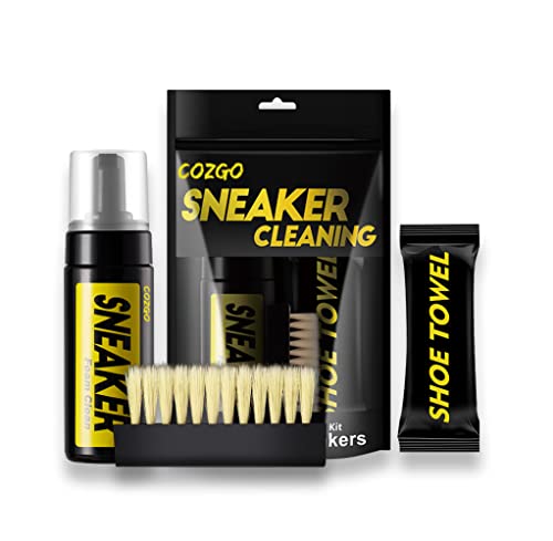 COZGO Shoe Cleaner kit with Shoe Deodorizer Spray