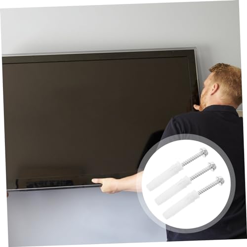 10 Sets Tv Mounting Hardware Kit Reliable Drywall Anchors and Screws for Secure Installation of Wall Mount Brackets for Tvs and Picture Hanging