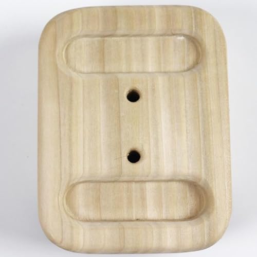 Climbing Hangboard Wooden Fingerboard Training Set (2 Boards + Rope) for Rock Climbing & Pull Up Strength