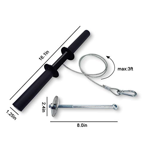 Luwint Wrist and Forearm Roller Blaster, Steel Rope Fitness Arm Exerciser Wrist Trainer Home Gym Accessories
