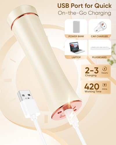 Electric Foot Callus Remover, Foot File Pedicure Tools | Waterproof Pedicure Kit, 3 Speeds, Foot Cream, Use for Hard Calluses and Cracked Heels - color: Beige