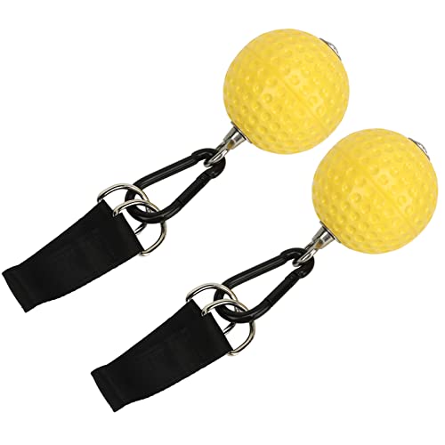 Pull Up Ball Grip with Strap, Non - Slip Climbing Ball Handles for Strength Training, Multi - Functional Suspension Grip with Stainless Steel Hooks for Pull Up Bar, Door Frame or R