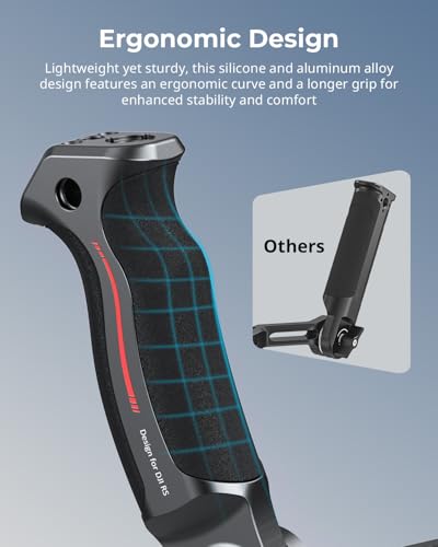 SmallRig Sling Handle Gimbal Handgrip for DJI RS 2 / RSC 2 / RS 3 / RS 3 Pro/RS 3 Mini/RS 4 / RS 4 Pro/RS 4 Mini/RS 5, Adjustable Gip for Low Angle Shots, w/QD Socket - style: Gimbal Handle