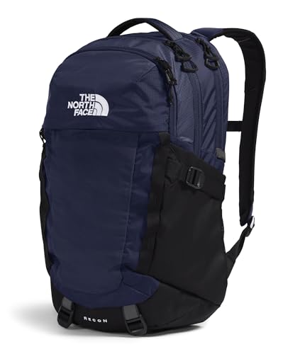 The North Face Recon Everyday Laptop Backpack - Daypack, Water Repellent, Laptop Sleeve, 2 Water Bottle Pockets, TNF Navy/TNF Black-NPF, One Size - color: Tnf Navy/Tnf Black-npf, size: 30L