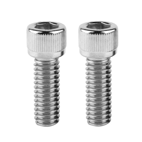 3/8-16 x 1-1/4" Socket Head Cap Screws Allen Hex Bolts, 304 Stainless Steel 18-8, UNC Fully Machine Thread, 10Pcs Silver - color: Silver, size: 3/8-16 x 1-1/4" (10PCS)