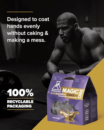 Friction Labs Gym Chalk – Magic Ball, PRO Ball (Chalk Bag Sock) | Non-Toxic Climbing Chalk for Bouldering, Gymnastics & More - style: Magic Pro