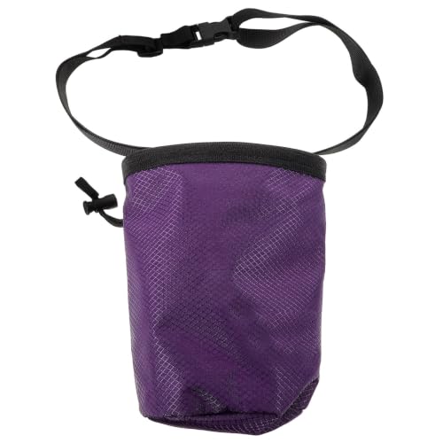 Portable Chalk Powder Bag for Outdoor Climbing Activities with Large Capacity, Ergonomic Design, and Anti-Slip Features Made of Sturdy Oxford Cloth and Soft Fleece for Rock