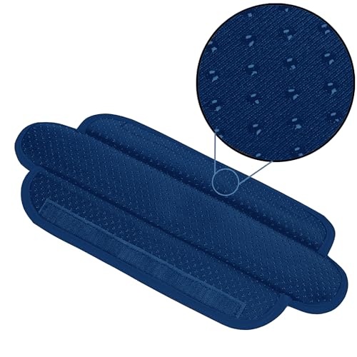 ZINZ Ultra Thick & Breathable Universal Shoulder Pad Cushion for Bag - Long & Comfort - color: Dark Blue