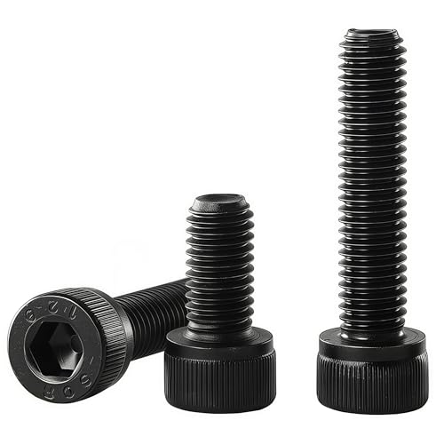 M10-1.5 x 40mm Socket Head Cap Screws, M10x1.5 Bolt, 12.9 Grade Alloy Steel, Allen Socket Drive, Black Oxide Finish, Full Thread, Quantity 10 - size: M10 x 40mm(10PCS)