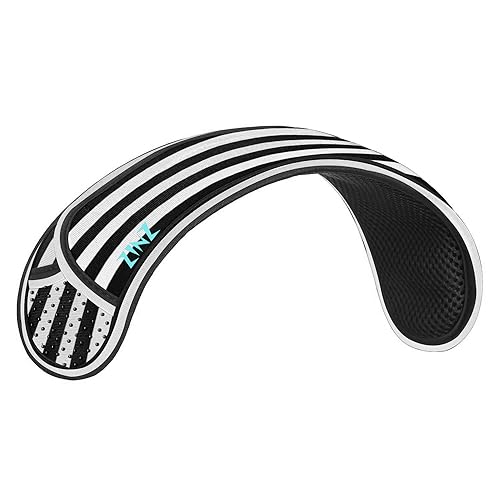 ZINZ Ultra Thick & Breathable Universal Shoulder Pad Cushion for Bag - Long & Comfort - color: Black&white