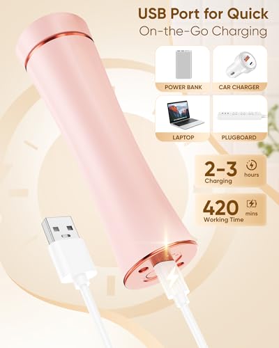 Electric Foot Callus Remover Rechargeable Foot File Pedicure Tools | Waterproof Pedicure Kit, 3 Speeds, Foot Cream, Use for Hard Calluses and Cracked Heels - color: Pink