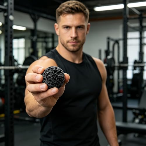 Round Stone Hand Grip Multipurpose Conditioning Tool Hand Calluses Polishing Grip Trainer Easy to Use Muscle Strength Training Massage Ball - color: 4cm