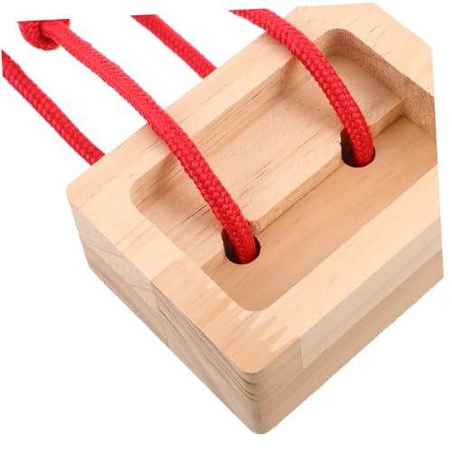 ABOOFAN 2pcs Portable Wooden Rock Climbing Hangboard for Finger Strength Training with Simulated Grip Design, Climbing Board for Doorway Use in Outdoor Fitness Routines