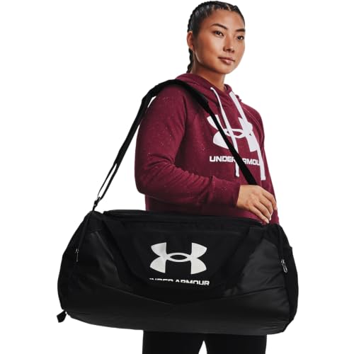 Under Armour Undeniable 5.0 Duffle - color: Black (001)/Metallic Silver, size: Medium (58L)