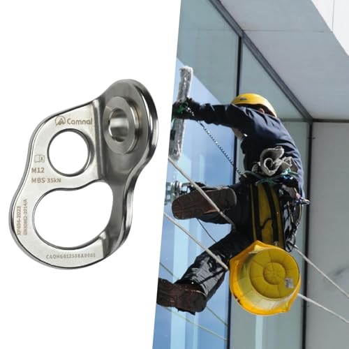 Climbing Bolt Hanger Stainless Rock Climbing Fixed Attachment Compact Rotating Design Suitable for Home Gym Outdoor