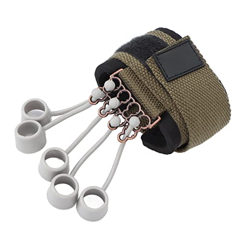 ZJchao Adjustable Silicone Finger Exerciser Hand Grip Strengthener for Exercise Training Rock Climbing Tennis Baseball Guitar Piano Drummer - size: 20lb