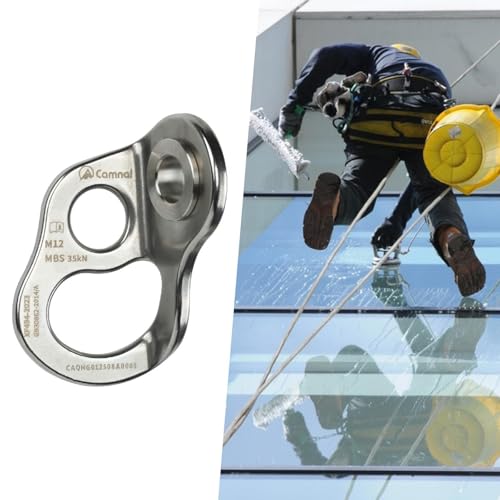 Climbing Bolt Hanger Stainless Rock Climbing Fixed Attachment Compact Rotating Design Suitable for Home Gym Outdoor