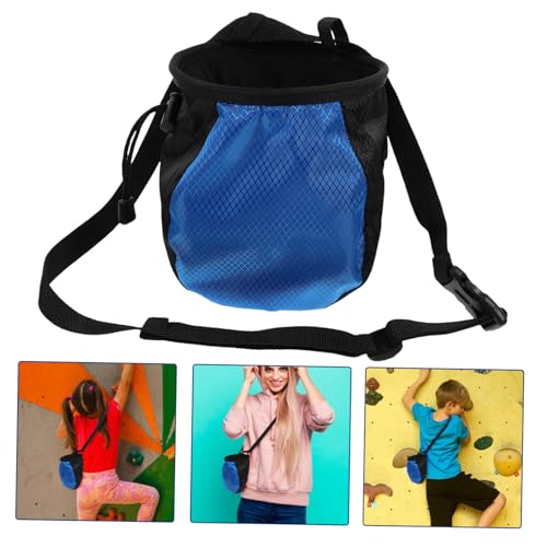 POPETPOP Outdoor Climbing Powder Bag Large Capacity Anti-Slip Design and Adjustable Waist Strap for Gymnastics Bouldering and Rock Climbing