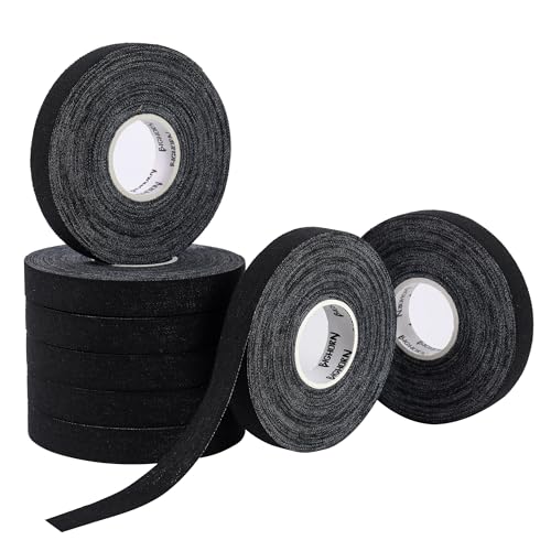 Bighorn Athletics Finger Tape, Female Climber Tin, 0.5"x45ft, 8Rolls, Black | Climbing tape with retro design tape holder for tension support & bouldering. EZ tear, strong adhesive, residue-free. - color: Black