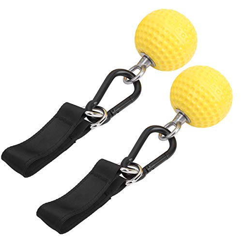 Aramox Pull Up Grips Ball Grip Strength Trainer, EVA Material with 304 Stainless Steel Hook for Climbing Training, Forearm and Hand Workouts at Gym or Home