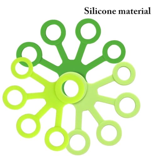 Silicone Hand Stretchers 4PCS – Innovative Finger Exercise Bands Creative Soft