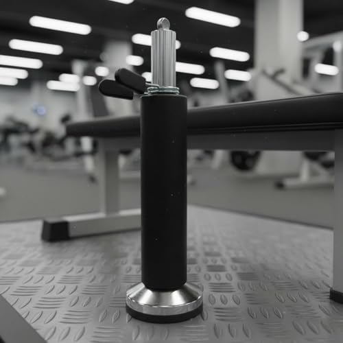 predolo Wrestling Training Pin Solid Steel Construction Dumbbell Plate Loading Pin Heavy Duty Grip Strength for Bodybuilders