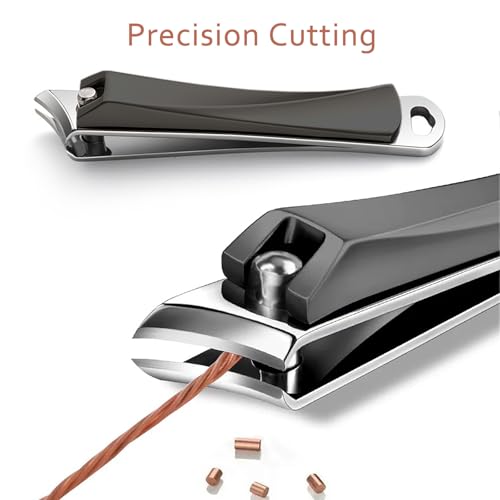 Toenail Clipper for Senior Nail Clipper for Men Women Toenail Clippers for Ingrown Nails Removal Set Thick Nail Cutter Toe Nails Clipper Kit (A-2)