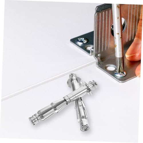 ULTECHNOVO 22sets Hollow Wall Anchors with Screws Fixing Bolts for Drywall and Masonry Easy Installation for Secure Hold