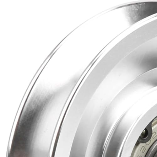 Aluminum Alloy Exercise Pulley | 10.5mm Universal Replacement for Gym Equipment | Strength Training/Home Gym Accessories | Sturdy & Lightweight 165g - size: Diameter 80mm