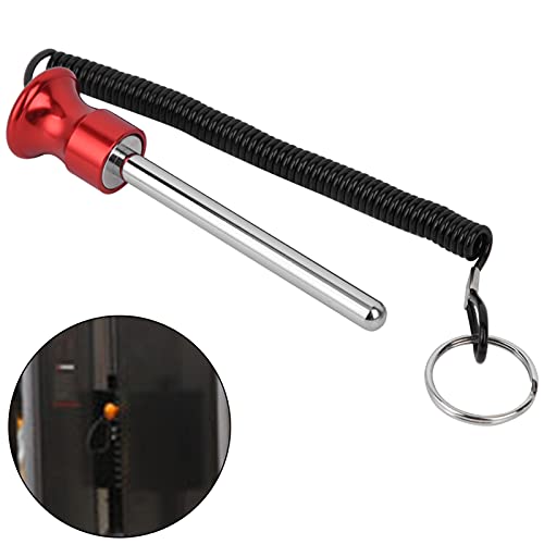 Weight Stack Pin, Universal Weight Stack Set Pins Gym Loading Pin Heavy Duty Pin Insert with Pull Rope Strength Training Equipment for Commercial Gym or Home Gym