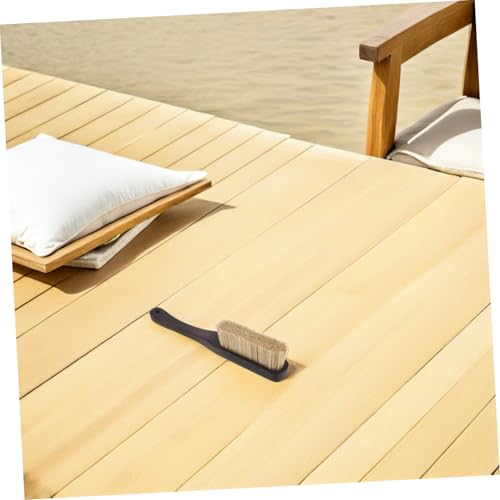Outdoor Climbing Chalk Brush and Fine Boar Hair Bristles with Wooden Handle Quick Drying and Excellent Grip for Bouldering Holds and Natural Rock, for Lengthy Climbs