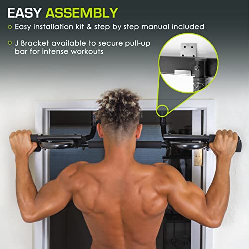 ProsourceFit Pull Up Bar for Multi Use Fitness & Home Gym Exercise - style: Multi Grip
