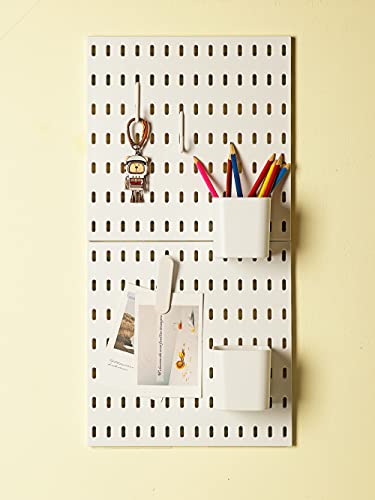 Keepo Peg Board Organizer Accessories, Peg Board With Accessories, Pegboard hooks, Pegboard Accessories, Pegboard Bins (2 Bins) - style: Bins
