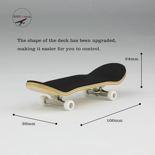 Wood Finger Skateboard Professional Fingerboards Wheels with Bearings Mini Fingerboard-30mm Pharaoh