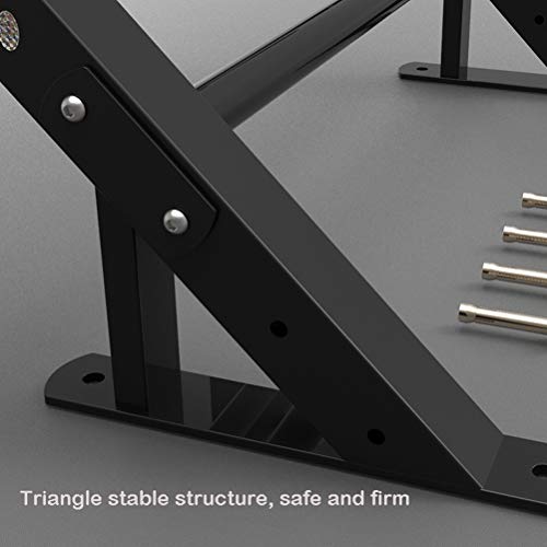 Pull-Up Bars Wall-mounted Horizontal Bar, Climbing Inclined Ladder Aircraft Frame Pull-up, Traction Rope Fitness Ring, Load 200kg