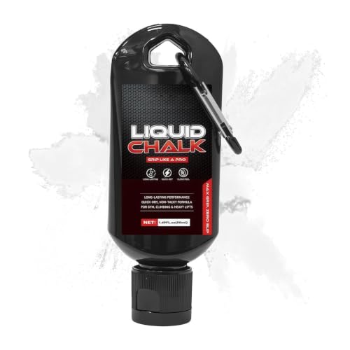Liquid Chalk Gym 50ml Gymnastics Grip Support | Anti-Slip Workout Chalk for Men Powerlifters Weightlifters Athletes Gymnasts Trainers Competitors Gym Studio Bouldering