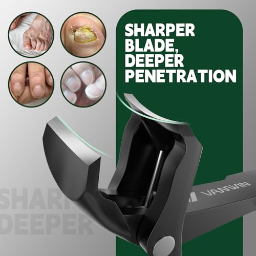 Toenail Clippers for Seniors Thick Toenails, Angled Head Large Toe Nail Clippers for Men with Wide Jaw Opening, Sharp Heavy Duty Fingernail Clipper with Catcher Nail Cutter Long Handle Black - style: Black