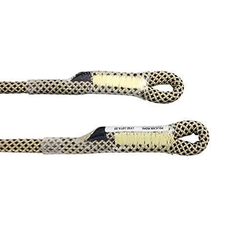 Bulldog 8mm & 10mm - Friction Hitch 100% Technora, 5400 MBS, Prusik By Pelican Rope - Arborist Rope, Tree Gear, Accessory Cord (32, 8mm Diameter) - size: 8 mm x 813 mm