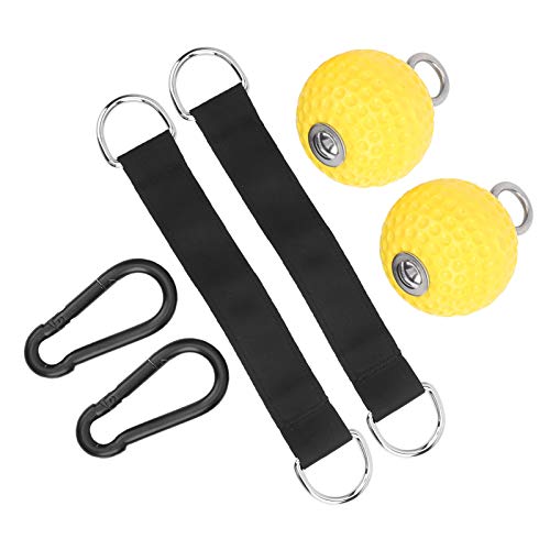 Aramox Pull Up Grips Ball Grip Strength Trainer, EVA Material with 304 Stainless Steel Hook for Climbing Training, Forearm and Hand Workouts at Gym or Home