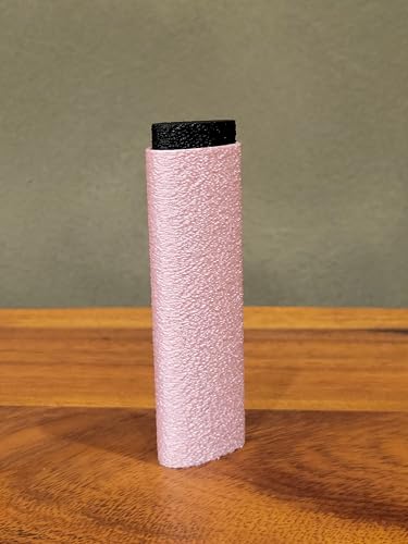 Reusable Skin File with Cover - Great for Rock Climbing, Bouldering, Climber, Gym, Crossfit, Weightlifting, Gymnast - Callus Finger Hand Sander (Red) - color: Red