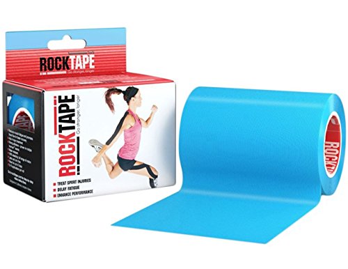 RockTape Highly Water-Resistant Kinesiology Tape - color: Blue
