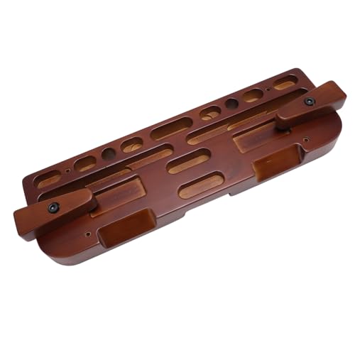 Woode Hangboard Training Board Ergonomic Portable Pull Up Rock Climbing Training Fingerboard for Home Targeted Muscle Training Realistic Climbing Simulation Safe