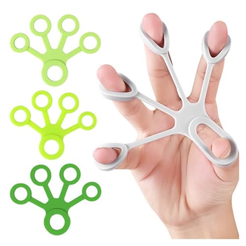 Silicone Hand Stretchers 4PCS – Innovative Finger Exercise Bands Creative Soft
