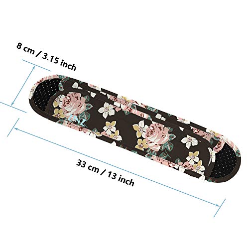 ZINZ Ultra Thick & Breathable Universal Shoulder Pad Cushion for Bag - Long & Comfort - color: Dark Rose
