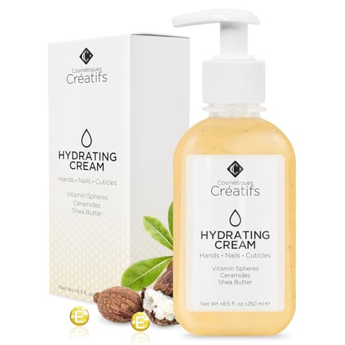 Moisturizing Hand Cream for Dry, Cracked Hands, Nails and Cuticles - 8.5 fl. oz. - Anti-Aging Skin Moisturizer with Vitamin E, Shea Butter, and Ceramides - size: 8.5 Fl Oz (Pack of 1)