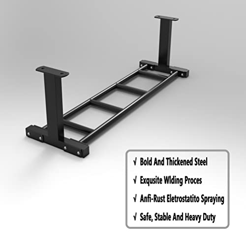Wall Mounted Pull Up Bar, Heavy Duty Ceiling Clim e, Home Gym Multifunctional Strength Training Fitness Equipment, Load 300kg