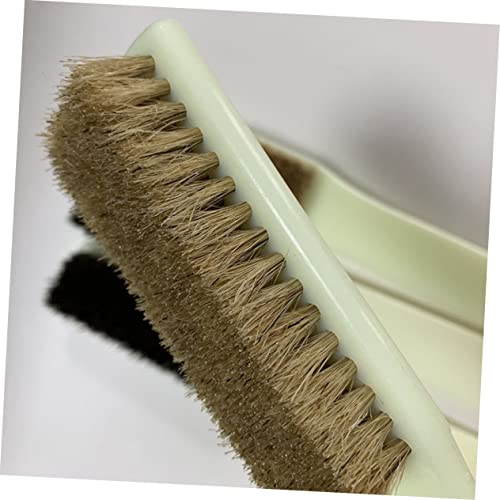 Veemoon 2pcs Bouldering Brush Sturdy Boar Hair Bristles Handle for Outdoor Climbing Rock Cleaning Sports Cleaning Brush for Bouldering Chalk Removal
