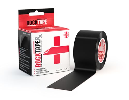 RockTape RX Sensitive-Skin 2-Inch Kinesiology Tape - color: Black