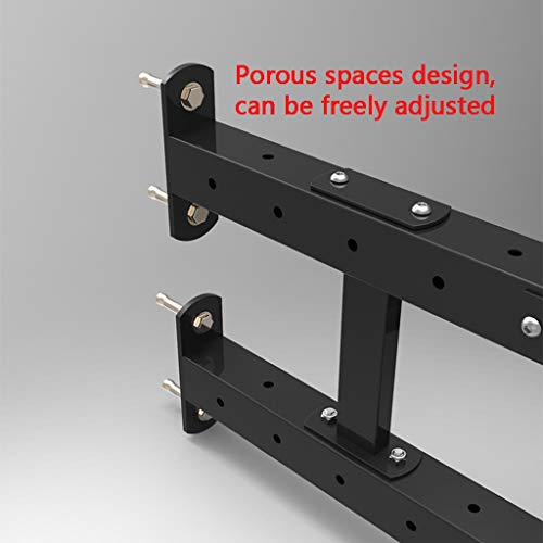 Pull-Up Bars Wall-Mounted Horizontal Bar Safe Fitness, Steel Indoor and Outdoor Climbing Frame, Multifunctional Strength Training Equipment, 2 Styles (Black Style1) - size: Style1