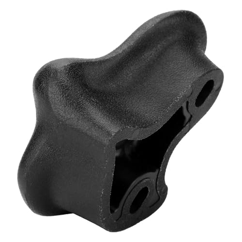 Demeras 10PCS Plastic Climbing Holds Grips Kids Climbing Stones Small Kids Toys Grip Climbing Rock Set for Climbing Frames Tree Houses (Black)